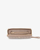 Lacoste Women's Large Crocodelle Leather Billfold in Taupe • N81