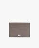 Lacoste FG Leather Card Holder in Morel