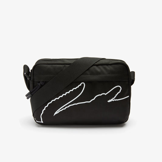 Lacoste Men's Neocroc Recycled Canvas Crossbody