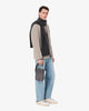 Lacoste Men's The Blend Satchel (Mono Castlerock String • Q82)
