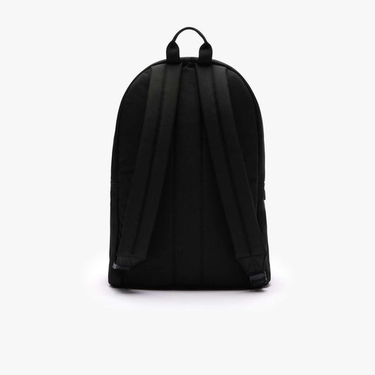 Lacoste Neocroc Backpack in Tape Noir