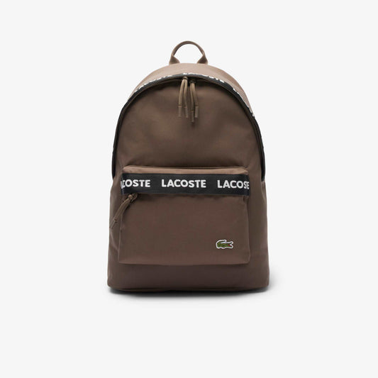 Lacoste Neocroc Backpack in Tape Opium