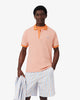 Lacoste Men's Classic Fit Contrast Rib Polo (Rose / Orange • 4HI)