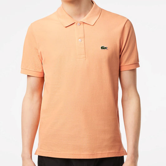 LACOSTE MEN'S SLIM FIT L.12.12 PIQUE POLO HEB