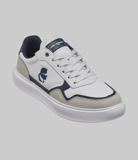 Karl Lagerfeld Paris Karl Profile Logo Sneaker in White