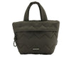 Skechers Unisex Quilted Mini Tote Bag - Olive