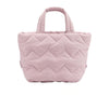 Skechers Unisex Quilted Mini Tote Bag - Pink