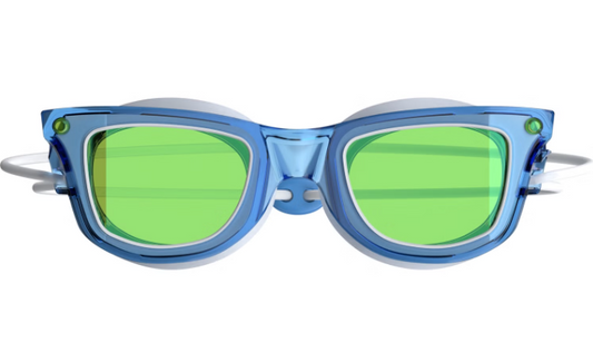 Speedo Adult Sunny G Seasider Mirrored Goggle - Blue Green | One Size