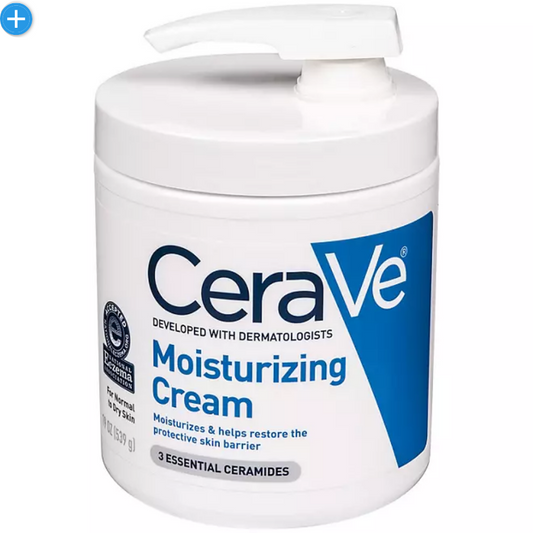 CeraVe Daily Moisturizing Cream with Pump, 19 oz.