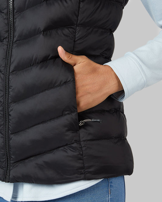 32 Degrees Women’s Lightweight Packable Vest in Black