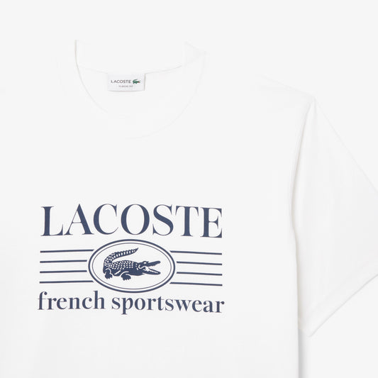Lacoste Men's Classic Fit Cotton Print T-Shirt