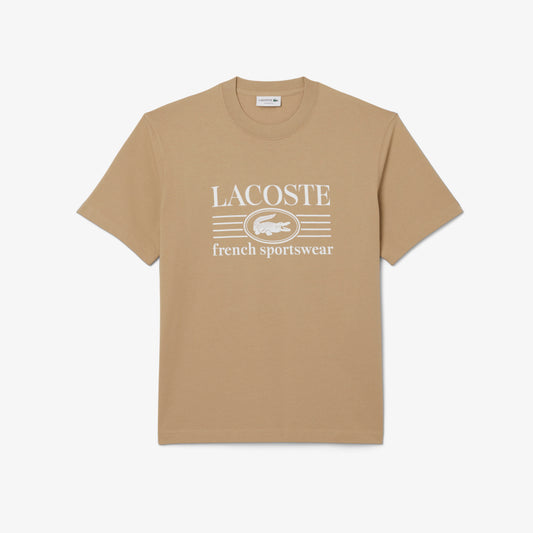 Lacoste Men's Classic Fit Cotton Print T-Shirt
