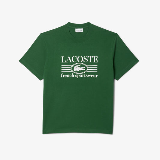 Lacoste Men's Classic Fit Cotton Print T-Shirt