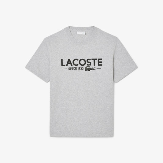 Lacoste Men's Printed Cotton T-Shirt