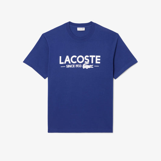 Lacoste Men's Printed Cotton T-Shirt