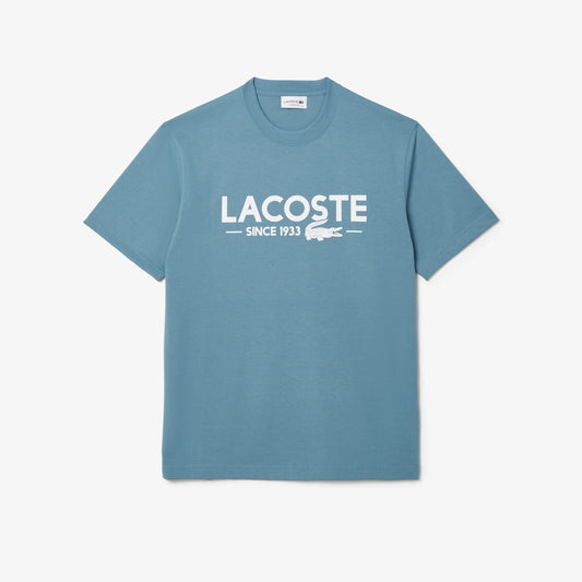 Lacoste Men's Printed Cotton T-Shirt