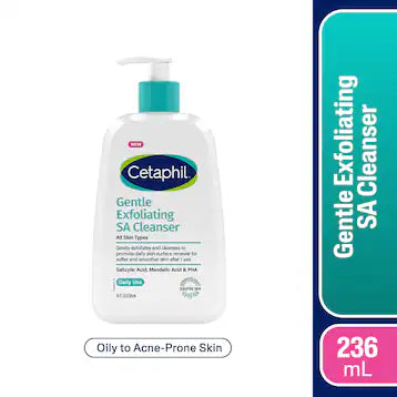 Cetaphil Gentle Exfoliating SA Cleanser (236ml)