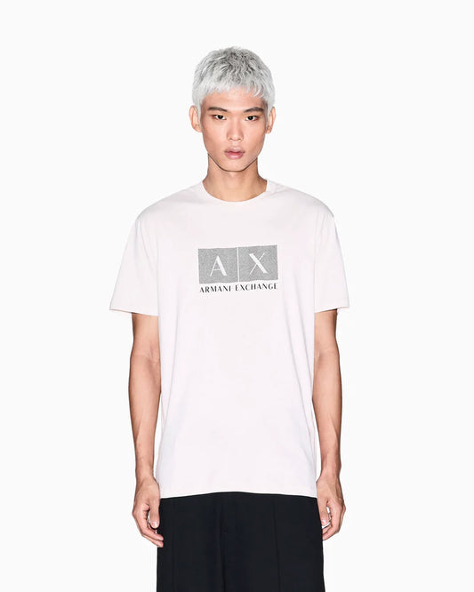 Armani Exchange Regular Fit T-Shirts - White