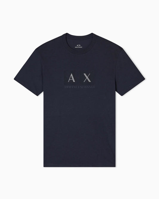 Armani Exchange Regular Fit T-Shirts - Navy Blue