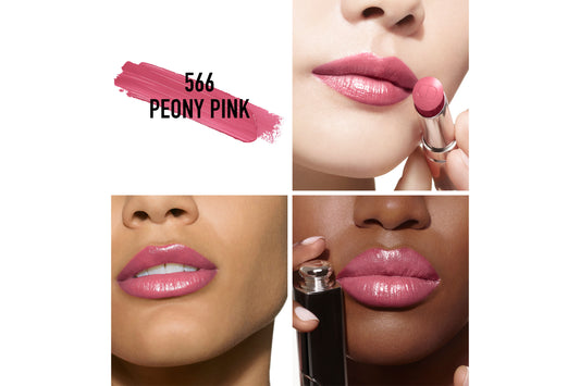 Dior Addict Hydrating Shine Lipstick 566 Peony Pink - 3.2 g
