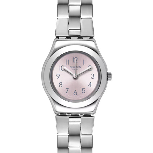 Swatch Passionement Rose Dial Ladies Steel Watch (model YSS310G)