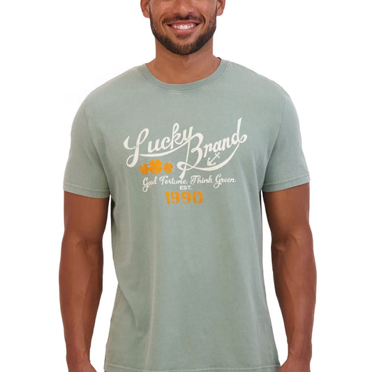 Lucky Brand Men's Graphic T-Shirt | Green