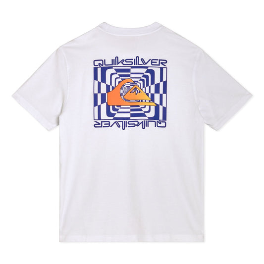 Quiksilver Men's Cotton Graphic Tee | White