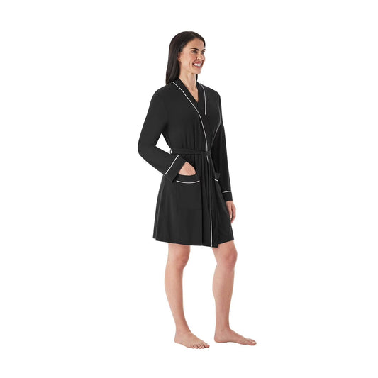 Member's Mark Women’s Classic Robe in Black