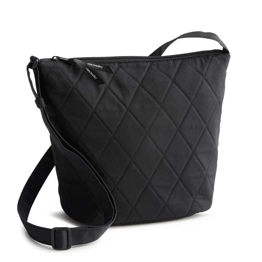 Vera Bradley Bucket Crossbody Bag (Black / Moonless Night)