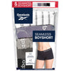 Reebok Women's 5-Pack Seamless Boyshorts