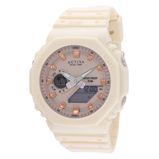 Activa Sonar X Invicta Men's Watch (Model ACW423-005) in White