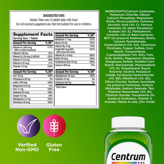 Centrum Adult Multivitamin/Multimineral Supplement