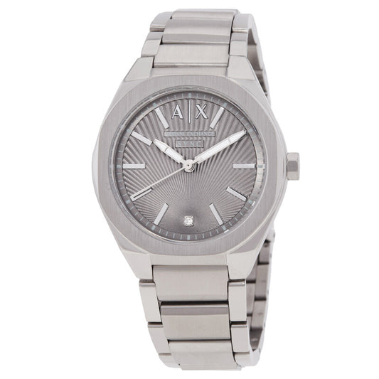 Armani Exchange Sync Quartz Silver Dial Ladies Watch