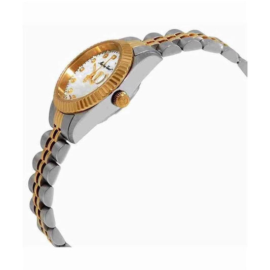 Mathey-Tissot Mathey II Quartz Crystal Mother of Pearl Dial Ladies Watch (Model: D710BI)