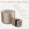 Bentgo 2-Pack Insulated Stainless Steel Food Jars in Gold