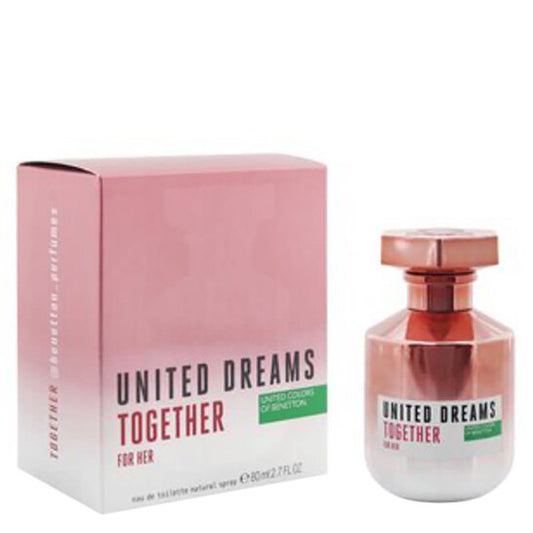 Benetton United Dreams Together Unisex Eau de Toilette (EDT) Spray 2.7 oz