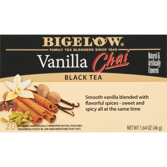 Bigelow Vanilla Chai Black Tea (20-Count Box)
