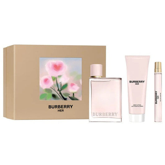 Burberry Ladies Her Gift Set (3-Piece)