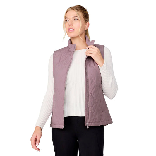 Free Country Women's Quilted Vest | Purple