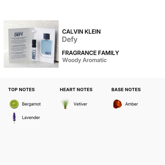 Calvin Klein Men's Defy EDT 0.04 oz