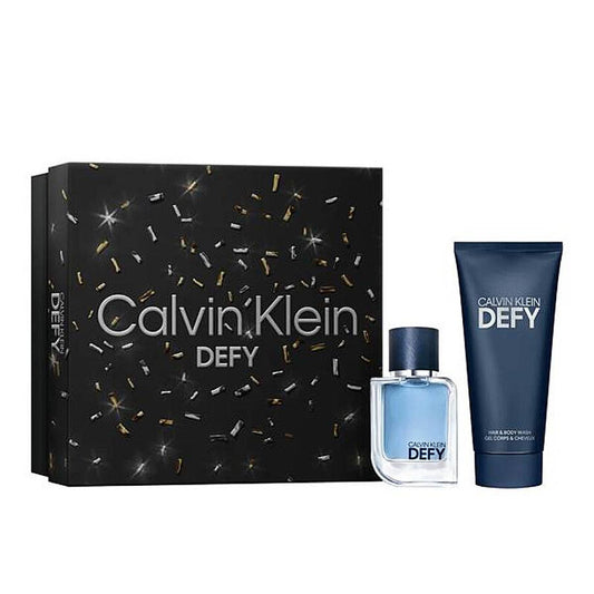 Calvin Klein Men's Defy Gift Set (50ml EDT + 100ml Shower Gel)