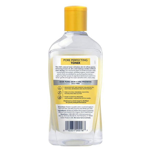 Dickinson's Original Witch Hazel Pore Perfecting Toner (16 oz, 6-Pack)