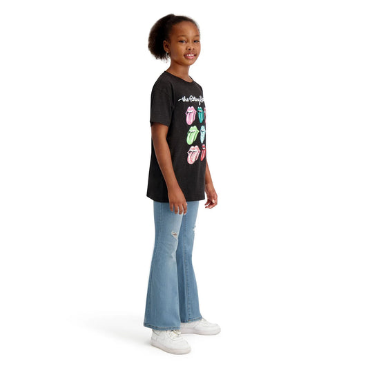 Licensed Girls Tee Shirt - Rolling Stones