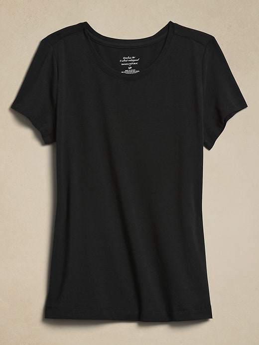 Banana Republic Timeless Crew-Neck T-Shirt - Black