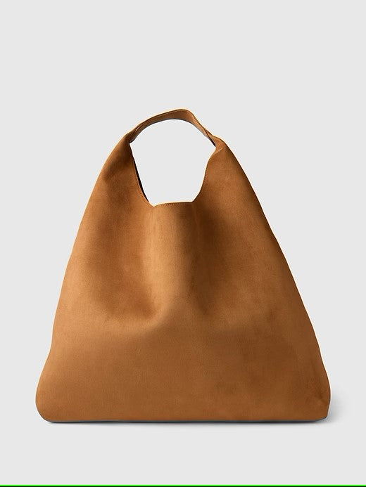Gap Vegan Suede Slouchy Tote Bag