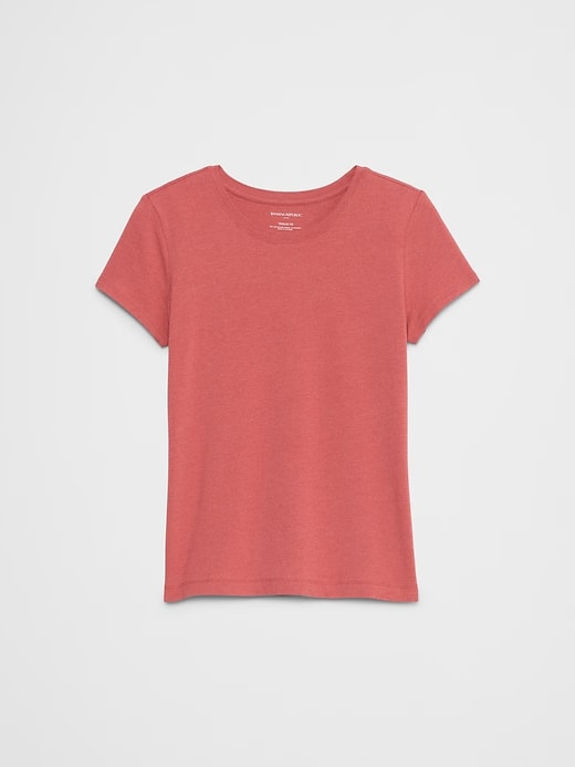 Banana Republic Timeless Crew-Neck T-Shirt - Dusty Cedar