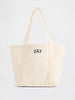 GAP Mini Gap Logo Tote Bag in "New Off White"