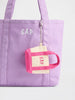 GAP Mini Gap Logo Tote Bag in "Summer Purple Plum"