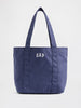 GAP Mini Gap Logo Tote Bag in "Blue Track"