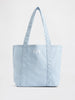 GAP Mini Gap Logo Tote Bag in "Light Blue Shadow"